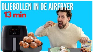 Oliebollen in de Airfryer bakken  Mark Test TV [upl. by Quinta152]