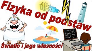 Fizyka od podstaw Światło i jego własności  optyka fizyka [upl. by Ymaj]