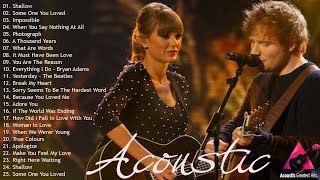 Acoustic 2022  The Best Acoustic Covers of Popular Songs 2022 [upl. by Ydnew]