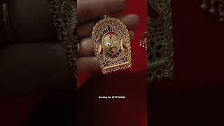 Traditional jewellery design Beautiful gold plated pendent set Booking No 8797739050 song music [upl. by Adli741]