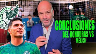 quotUna tristeza la fragilidad de MÉXICOquot DR GARCÍA analiza la derrota de la Selección en HONDURAS [upl. by Procto]