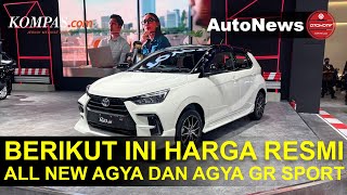 Harga Resmi All New Agya dan Agya GR Sport Mulai Rp 160 Jutaan [upl. by Leahcam]