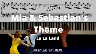 Mia amp Sebastians Theme  La La Land라라랜드 OST Piano CoverTutorial with Sheets [upl. by Wynne]