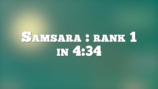 Samsara Rank 1 FORMER  Teeworlds DDrace [upl. by Gersham]