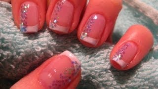 Jak zrobić french manicure  DIY How to do French Manicure [upl. by Nueoht]