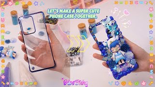 Cream Gel Cell Phone Case Making Process Lets learn to make cell phone cases decodenphonecase [upl. by Mela]