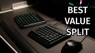 KINESIS GAMING Freestyle Edge Review  Best VALUE Ergo Split Keyboard [upl. by Arymat24]