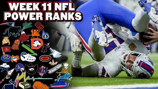 Very Honest NFL Power Rankings Week 11 [upl. by Brien703]