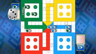 Ludo Game 2 Players  Ludo King 2 Players  Ludo Game Play [upl. by Ahcire]