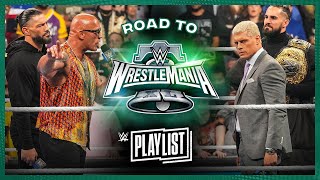 The Rock amp Roman Reigns vs Cody Rhodes amp Seth Rollins – Road to WrestleMania XL WWE Playlist [upl. by Nivrad]