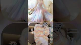 gown dress design and hairpin trending gown ytshorts song fashion Lovely World Fashion [upl. by Trudy]