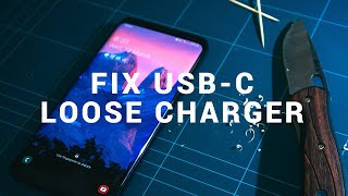 Fix loose and non charging USB C port with this simple guide [upl. by Hamner6]