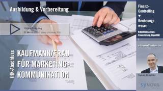 Bilanzkennzahlen Finanzierung amp Liquidität » Kaufmann  Kauffrau Marketingkommunikation [upl. by Arehc]