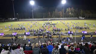 2024 Mooresville High School Pride in Motion Marching Band [upl. by Netsruk]