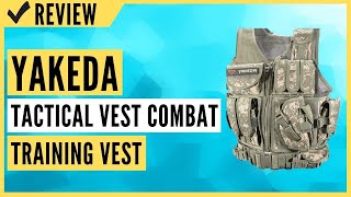 YAKEDA Tactical Vest Outdoor UltraLight Breathable Combat Training Vest Review [upl. by Lauber397]