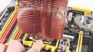 620  Zalman CNPS9500 LED Quiet CPU Cooler [upl. by Toffey747]