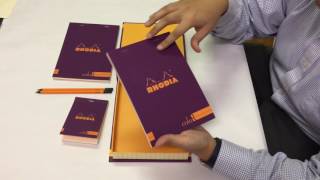 Rhodia First Look Color Treasure Box [upl. by Addie]