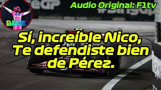 Radio Nico Hulkenberg Feliz con el Resultado Tras Finalizar P9 en el GP de Singapur F1 radio [upl. by Amieva]