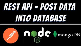 POST data in Mongodb database using Express Node JS and Postman tutorial  REST API [upl. by Vange]