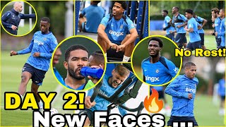 DAY 2🔥MAJOR THINGS SPOTTED INSIDE CHELSEA PRESEASON TRAINING  Datro FofanaAngeloSantosMaresca [upl. by Neddy]