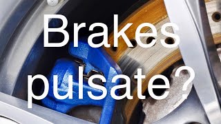 Brake Pedal Pulsating Here’s The Fix [upl. by Aziram]