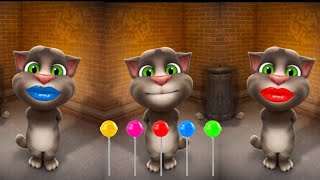 Lollipop Song  Kids Nursery Rhymes  Lollipop Cartoon  Lollipop Cartoon Song  Talking Tom [upl. by Ajiat]