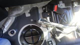 HowTo Install Isofix hooks on a Mercedes C Class W203 [upl. by Sherfield]