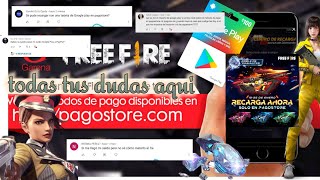 se puede pagar pagostore con saldo de Google play  como hacer tu 1 recarga de diamantes [upl. by Pancho]