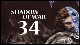 Middleearth Shadow of War Gameplay Walkthrough Lets Play Part 34 CURSED OVERLORD [upl. by Rosita]