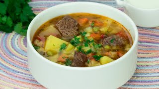 Sopa de Vitela e Vegetais  Surpreenda toda a sua família com uma deliciosa sopa Gostosotv [upl. by Nnaihs199]