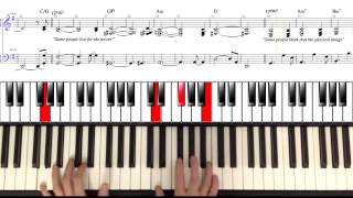 If I aint got youAlicia Keys Pianotutorial [upl. by Elleneg]