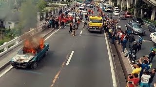 METRO MANILA SHAKE DRILL 2016 Pasig RiverEDSA Guadalupe [upl. by Shyamal]