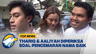 Thariq dan Aaliyah Diperiksa Polda Metro Jaya Top News [upl. by Marlena]