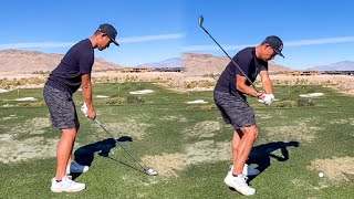 COLLIN MORIKAWA GOLF SWING 2022  IRON amp DRIVER  SLOW MOTION 4K [upl. by Ecidna446]