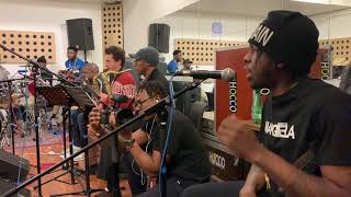 Runtown  Unleash ft Fekky Trace live In Paris Rehearsals [upl. by Siramad]