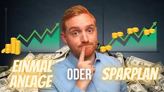 ETF Einmalanlage oder Sparplan  Mythos Cost Average Effekt [upl. by Llehsram]