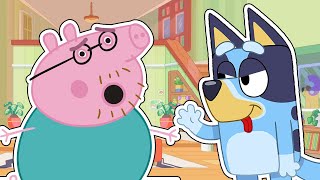 Bluey Cooks Daddy Pig [upl. by Liberati]