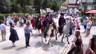 Eindrücke vom Umzug beim Pandurenfest in Spiegelau [upl. by Ofella]