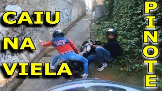 GCM Osasco  TENTOU DAR PINOTO ENTRE BECOS E VIELAS mteixeiragcm [upl. by Samaj9]