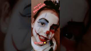 Harley Quinn 😎 Joker 🤡 shorts funny travel new natybella halloween makeup makeupartist [upl. by Namron]