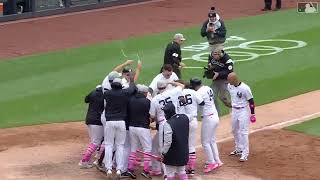 Gleyber Torres WalkOff Home Run 582022 Mothers Day [upl. by Attenej144]