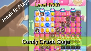 Candy Crush Saga Level 17907 [upl. by Atiken]