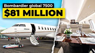 Inside bombardier global 7500 [upl. by Ayerf]