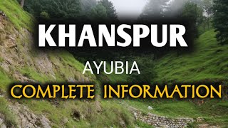 khanspur Ayubia  khanspur village beautiful place  complete information EP3 [upl. by Wolliw]