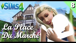 La Place du Marché EP 8  CHALLENGE SIMS 4 fr [upl. by Einhpad]