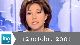 20h France 2 du 12 Octobre 2001  maladie du charbon  Archive INA [upl. by Lawler]