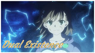 Toaru Kagaku no Railgun T Opening 2  【AMVDual Existence Lyrics】 [upl. by Oicam31]