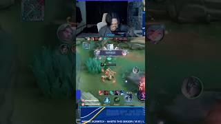 MODE KERAJAAN 👑 MARTIS GOD OF WAR SAVAGE mobilelegends rjn razaan martis martismlbb [upl. by Maje]