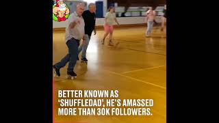 Swag dads on Roller skates😎🏂🧓shuffledad rollerdisco smartdads funnyvideos [upl. by Lauren]