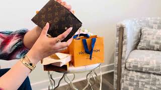 LV Unboxing  Victorine Wallet  Spell On You Perfume [upl. by Caria]